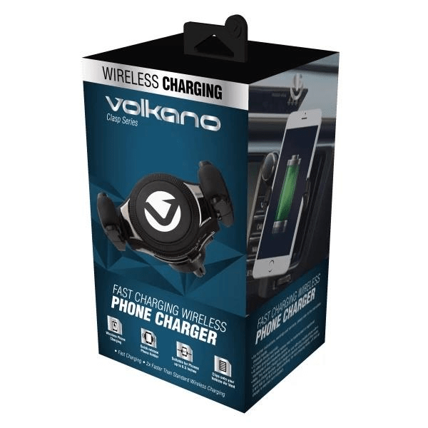 Servo 10W Fast Wireless Charging Auto Car Mount Phone Charger - Volkano