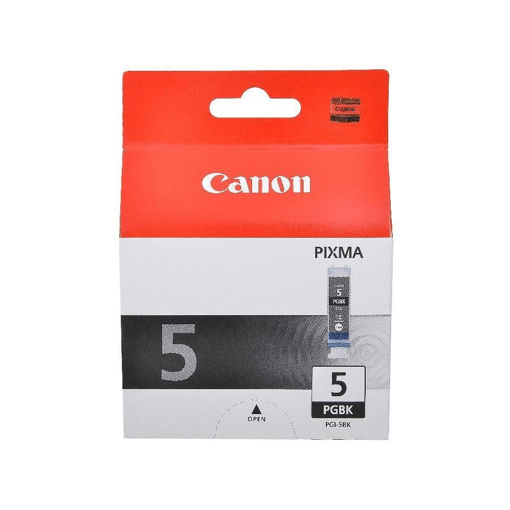 Canon PGI-5BK Black Printer Ink Cartridge Original 0628B024 Single-pac