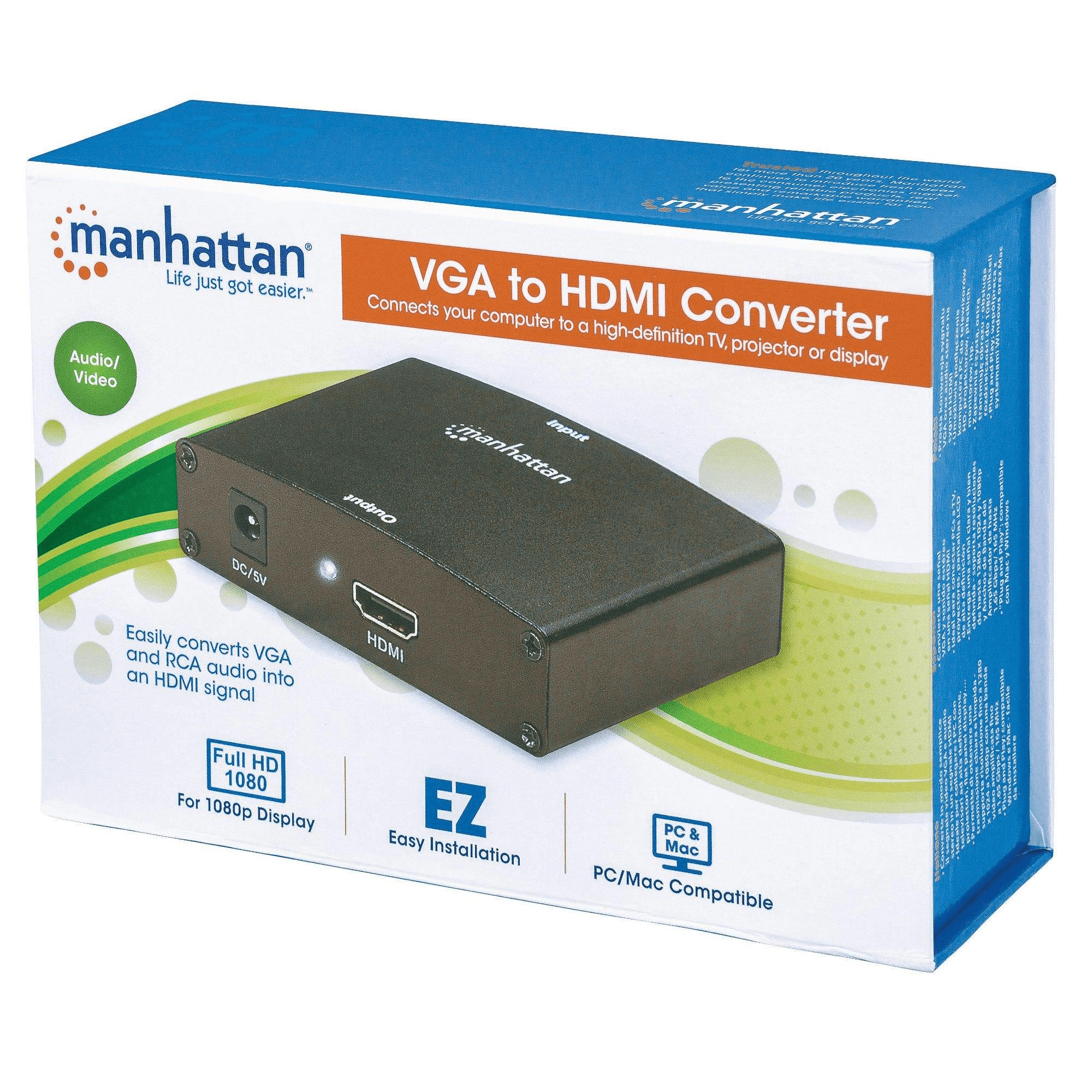 Manhattan 1080p 3-Port HDMI Switch (207843)