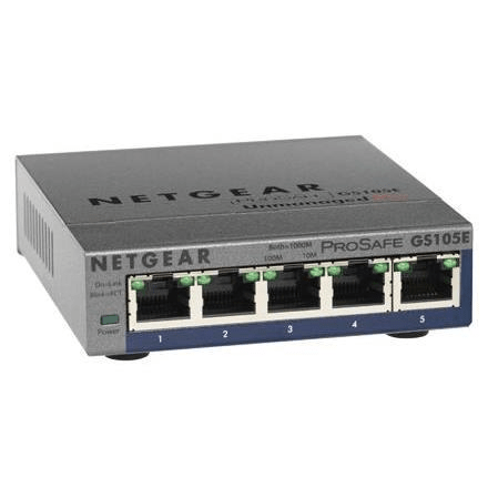 Netgear 5-port PoE Gigabit Ethernet Plus Switch GS105PE