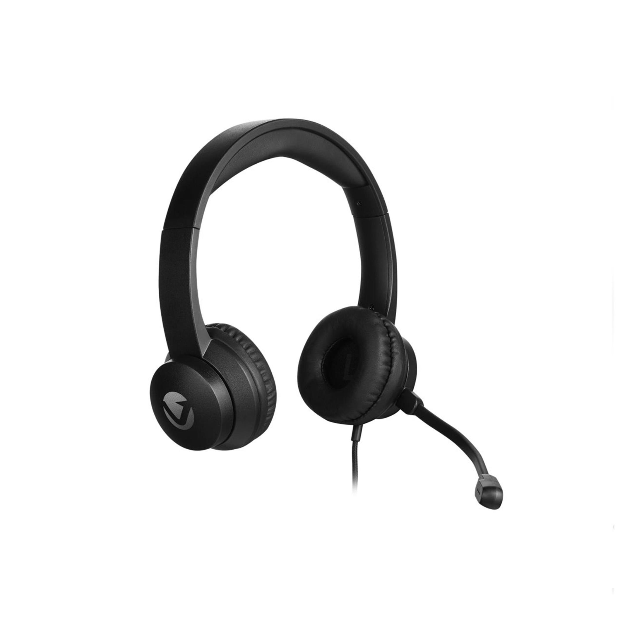 Volkano Chat USB Series Stereo Headset with Microphone VK 20152 BK