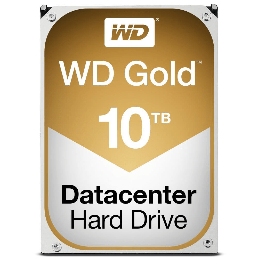 WD Gold 3.5-inch 10TB Serial ATA III Internal Hard Drive WD101KRYZ