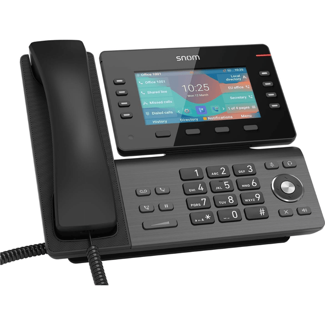 Snom D862 8 Line Professional VoIP/SIP Phone 00004535