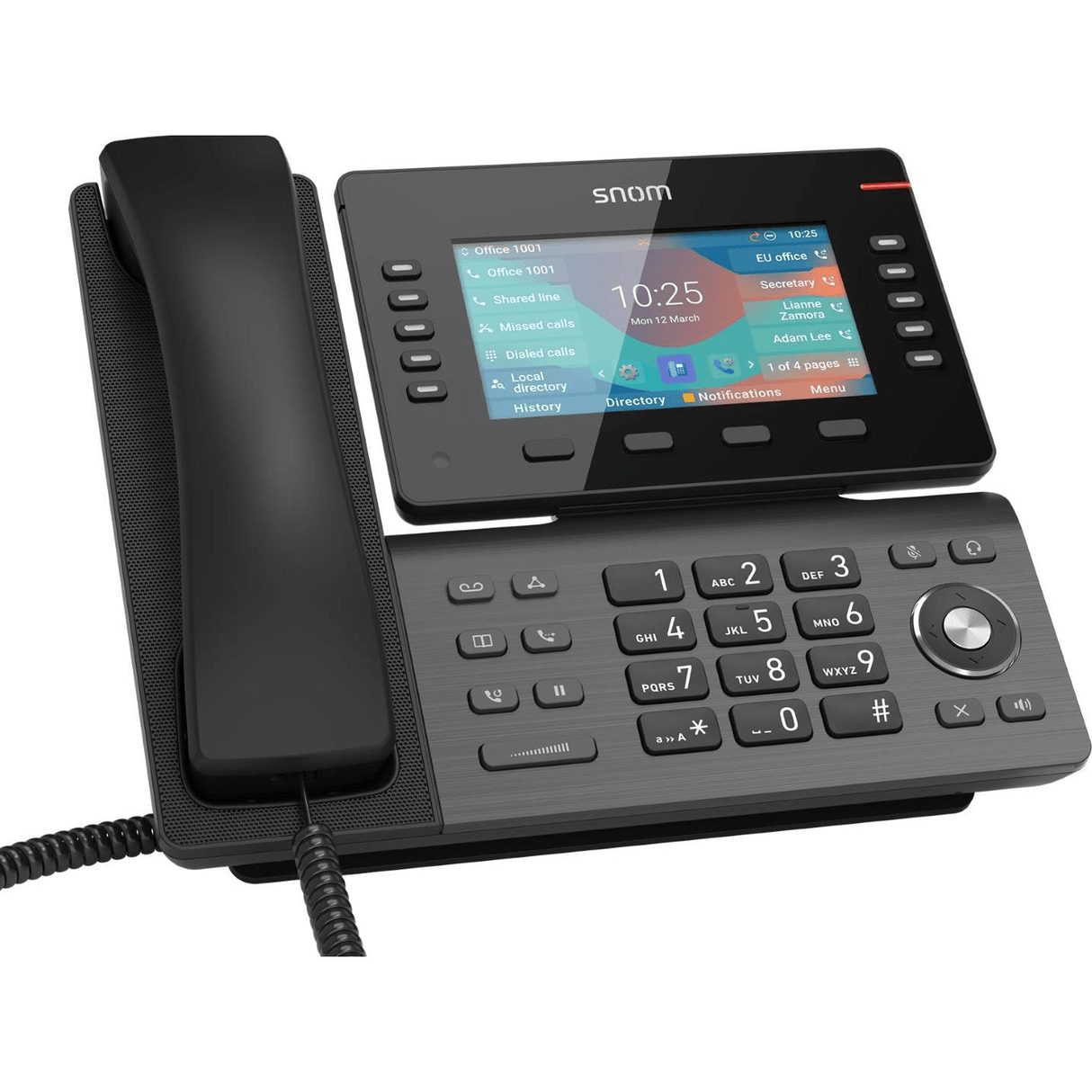 Snom D865 10 Line Prefessional VoIP/SIP Phone 00004536