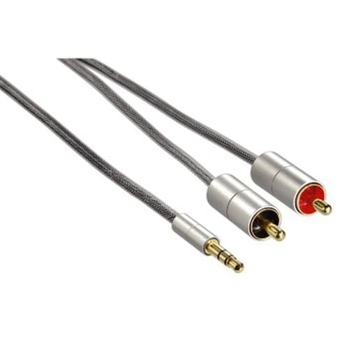 Hama 3.5mm Aux to RCA Cable 1m 00106331