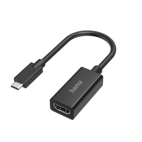 Hama Type-C to HDMI Video Adapter Black 00200315