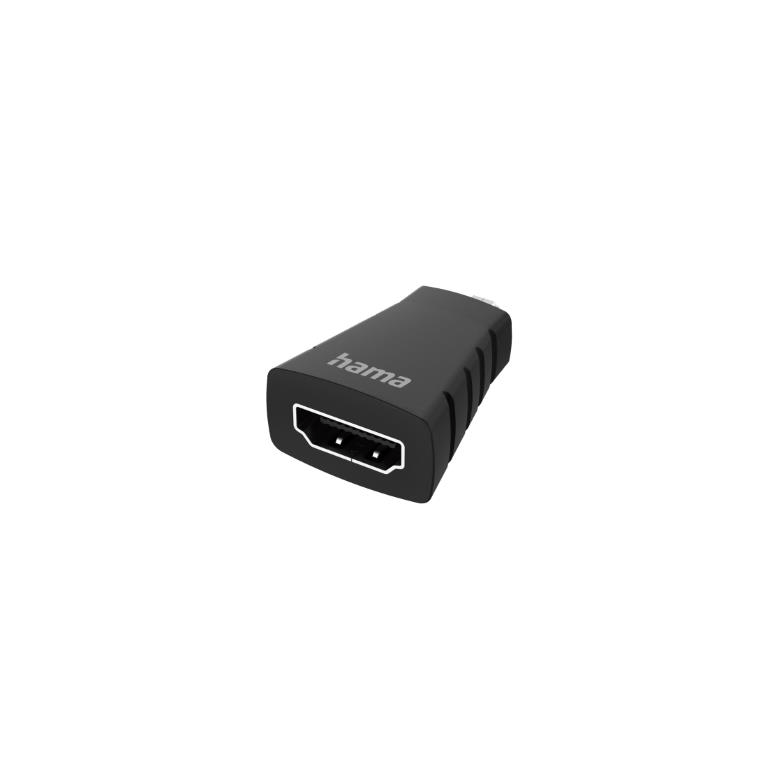 Hama Micro-HDMI Plug to HDMI Socket Adapter 00200348