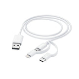 Hama 3-in-1 to Type-A Charging Cable 1m 00201535