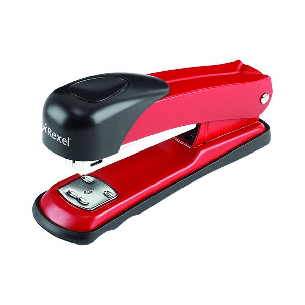 Rexel X15 Half Strip Metal Stapler - Red 010110RD