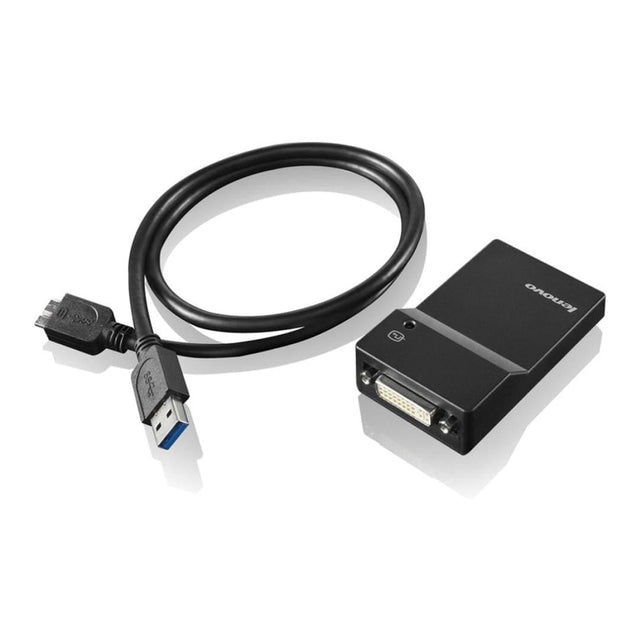 Lenovo USB 3.0 to DVI/VGA Monitor Adapter 0B47072