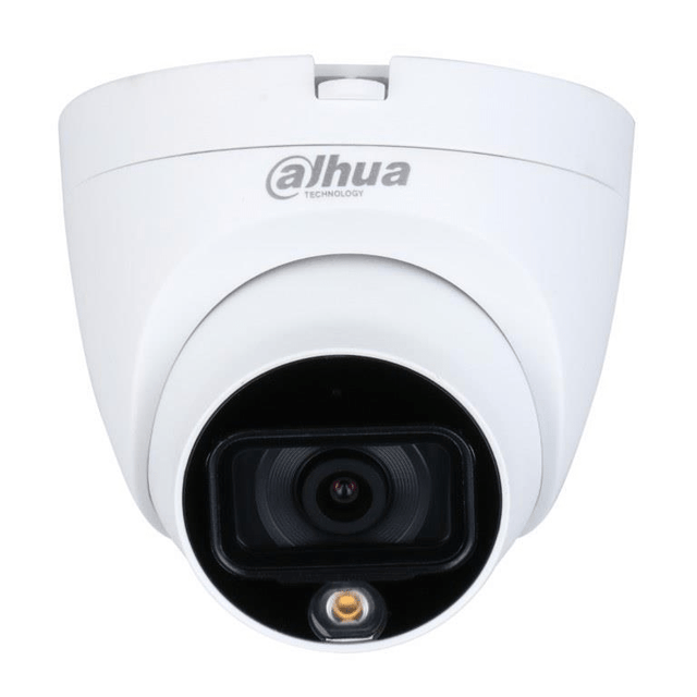 Dahua Lite Series 2MP 2.8mm Full-colour Quick-to-install HDCVI Eyeball Camera DH-HAC-HDW1209TLQP-A-LED-0280B-S2