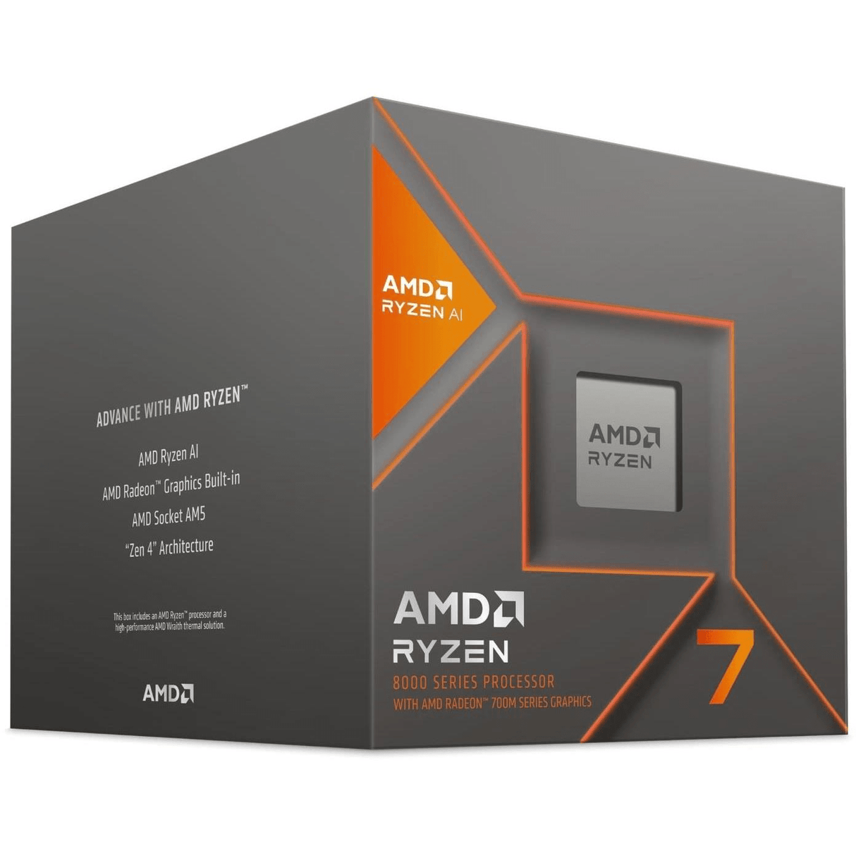 AMD Ryzen 7 8700G CPU - 8-Core Socket AM5 4.2GHz Processor 100-100001236BOX