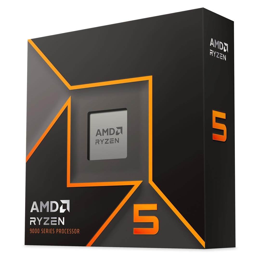 AMD Ryzen 5 9600X CPU - AMD Ryzen 5 6-Core Socket AM5 5.40GHz Processor 100-100001405WOF