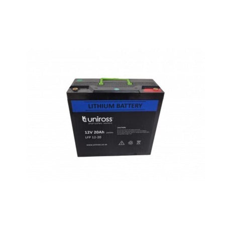 Uniross 12.8V 20Ah LiFePO4 Battery 10LFP12-20