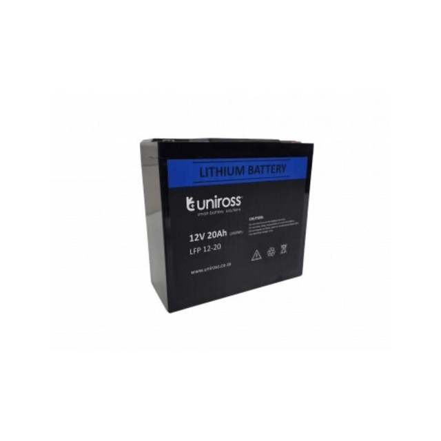 Uniross 12.8V 20Ah LiFePO4 Battery 10LFP12-20