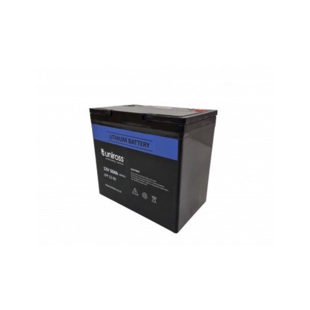 Uniross 12.8V 50Ah LiFePO4 Battery 10LFP12-50