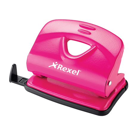 Rexel V220 2-Hole 20-sheet Punch - Pink 110217PI