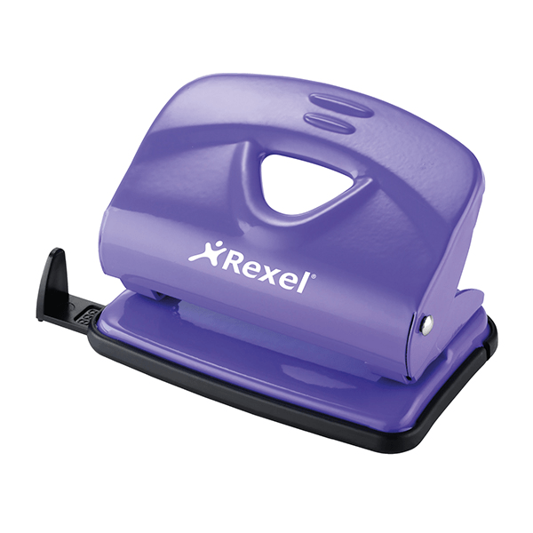 Rexel V220 2-Hole 20-sheet Punch - Purple 110217PU