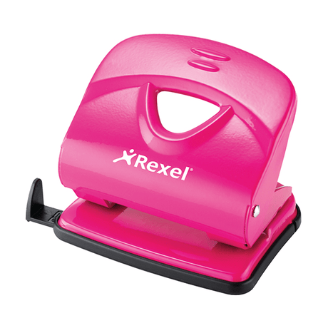 Rexel V230 2-Hole 30-sheet Punch - Pink 110218PI