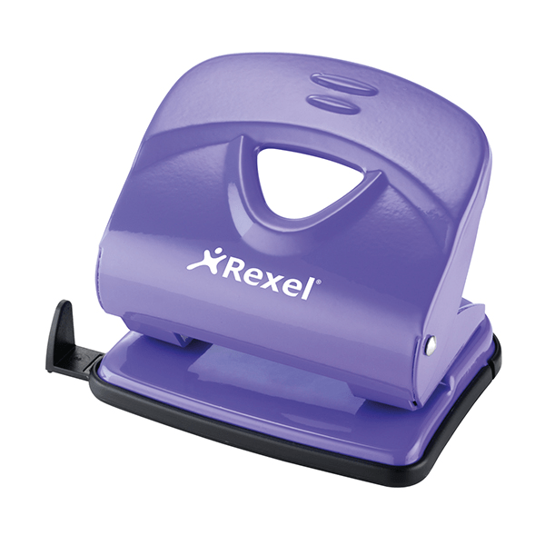 Rexel V230 2-Hole 30-sheet Punch - Purple 110218PU