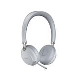 Yealink BH72 Bluetooth Wireless Headset with Charging Stand and USB-A Connection Teams Certified Light Grey 1208611