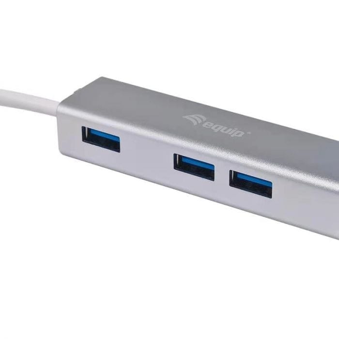 Equip Gen USB-3.0 4-port Hub Silver 128958