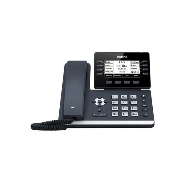 Yealink SIP-T53W 8-Line LCD Dual Band Wi-Fi IP Phone Black Excludes PSU 1301087