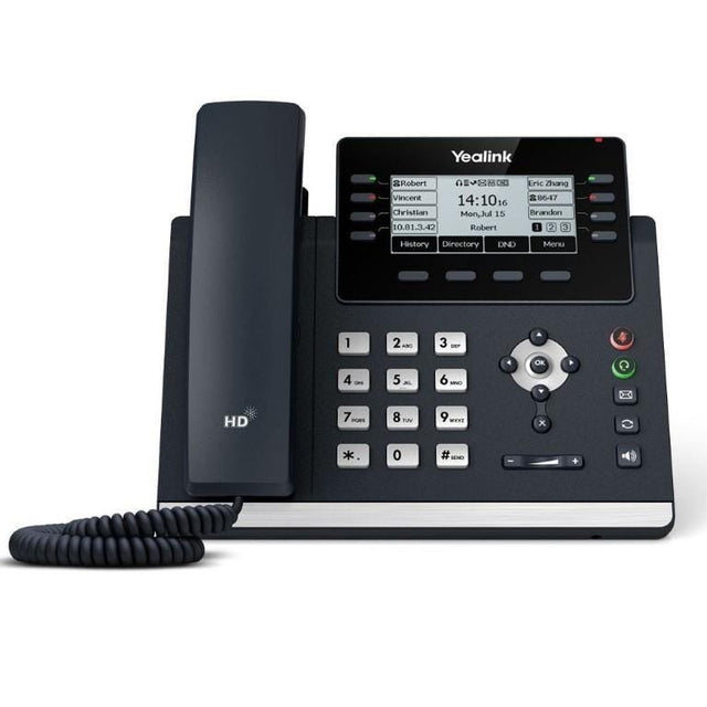 Yealink SIP-T43U 12-Line Gigabit IP Phone Grey LCD 1301202