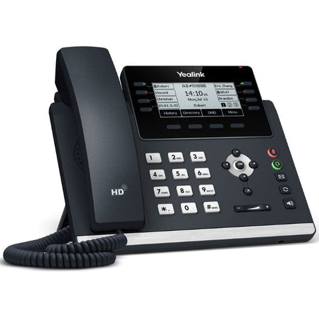 Yealink SIP-T43U 12-Line Gigabit IP Phone Grey LCD 1301202