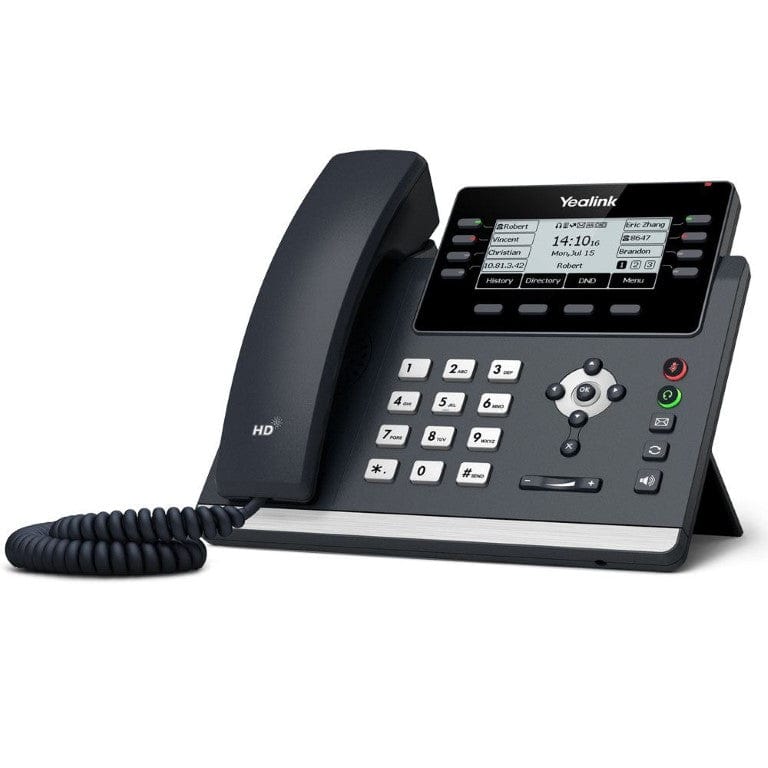 Yealink SIP-T43U 12-Line Gigabit IP Phone Grey LCD 1301202