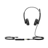 Yealink UH34 Dual USB-C Wired Headset with Leather Cushions 1308037