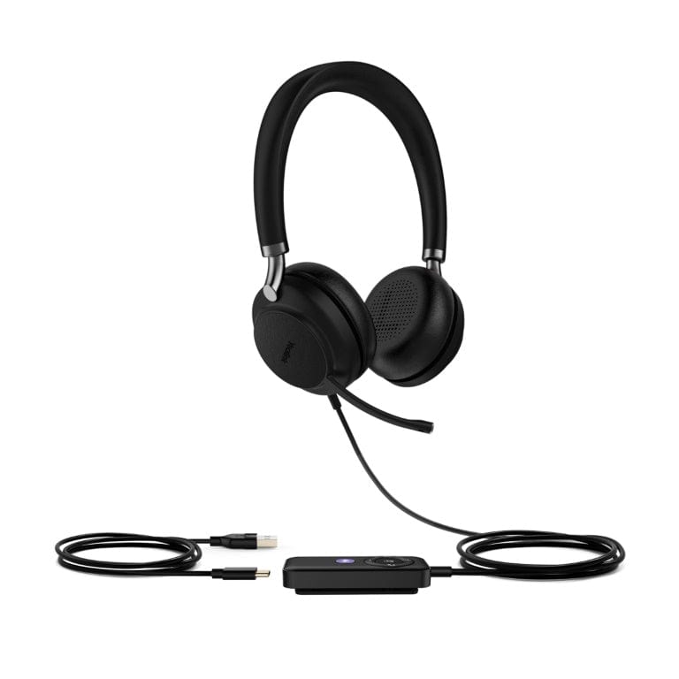 Yealink UH38 Dual Teams-BAT Headset with USB-A and Bluetooth 1308081