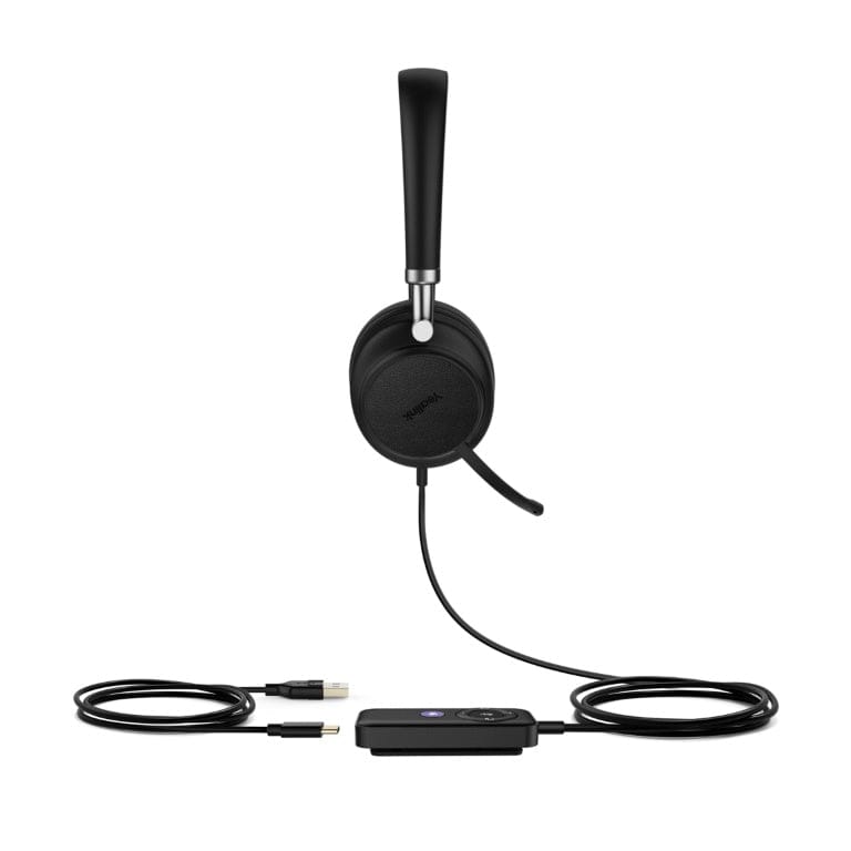 Yealink UH38 Dual Teams-BAT Headset with USB-A and Bluetooth 1308081