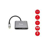 Equip 5-in-1 USB-C Multiport Adapter 133483