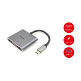 Equip 4-in-1 USB-C Multi-Stream Transport Hub 133484