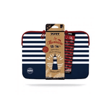 Port Designs La Mariniere 15.6-inch Notebook Sleeve Navy and White 140417