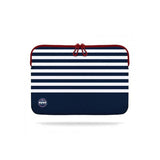 Port Designs La Mariniere 15.6-inch Notebook Sleeve Navy and White 140417