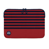 Port Designs La Mariniere 15.6-inch Notebook Sleeve Navy and Red 140419