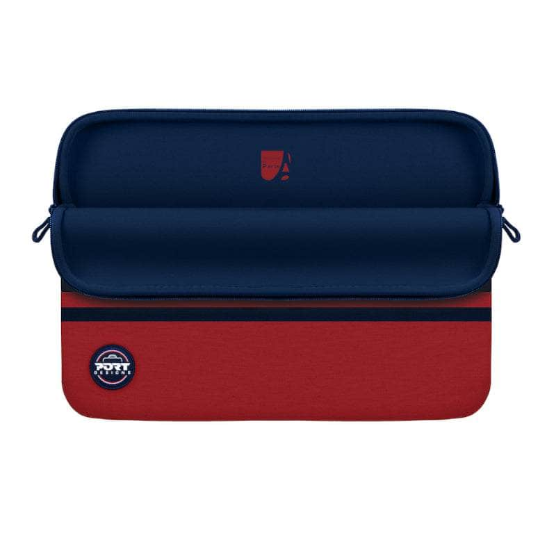 Port Designs La Mariniere 15.6-inch Notebook Sleeve Navy and Red 140419