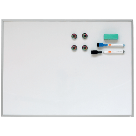 Nobo Small Magnetic Whiteboard Aluminium Frame 585x430mm