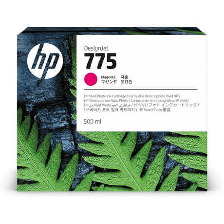 HP 775 500-ml Magenta Ink Cartridge 1XB18A