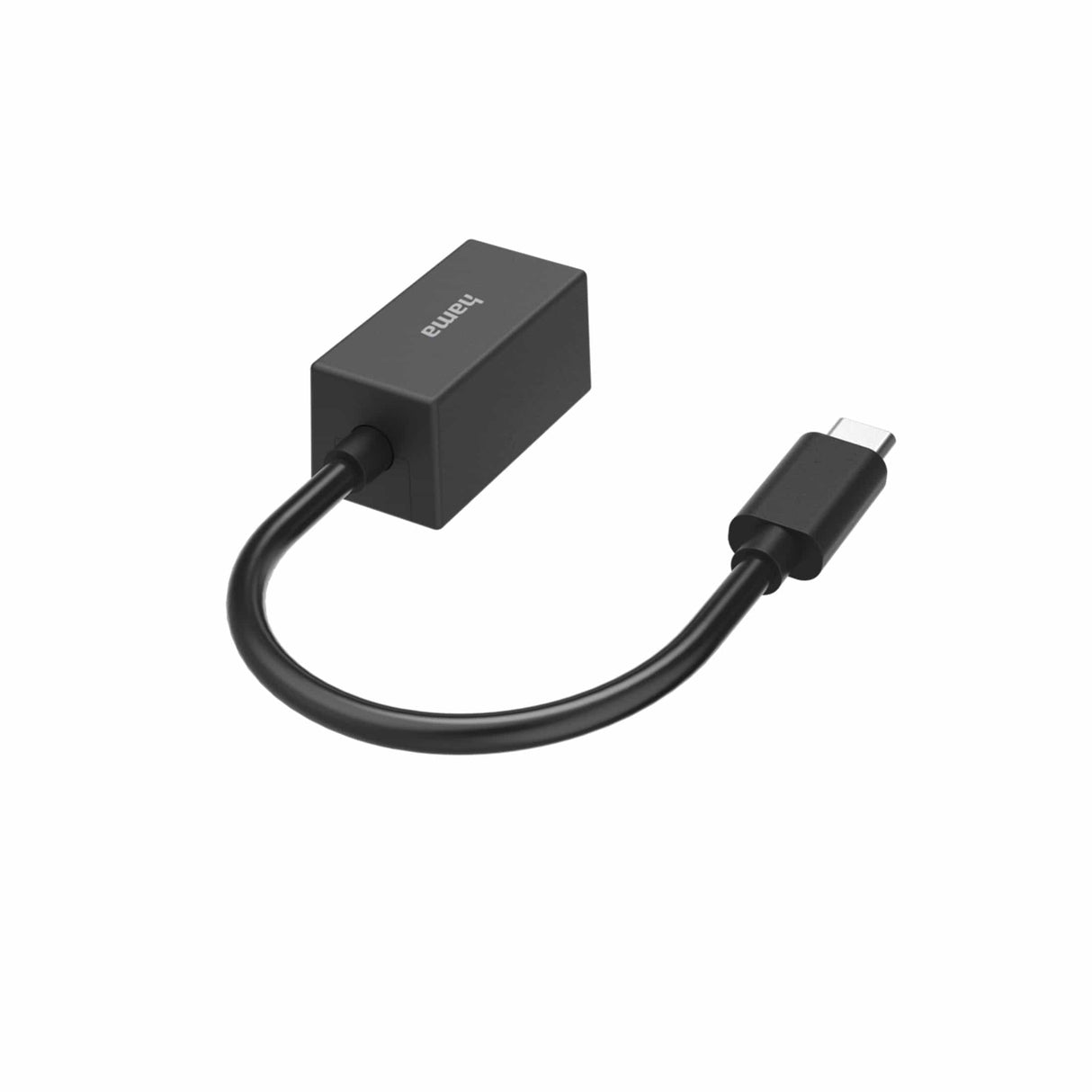 Hama USB Type-C RJ-45 Cable Gender Changer Black 200322