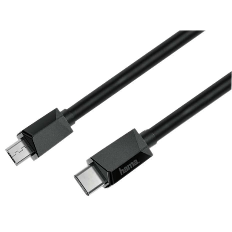 Câble HAMA USB A-Mâle vers B-Mâle (USB 2.0 - 480 Mbit/s