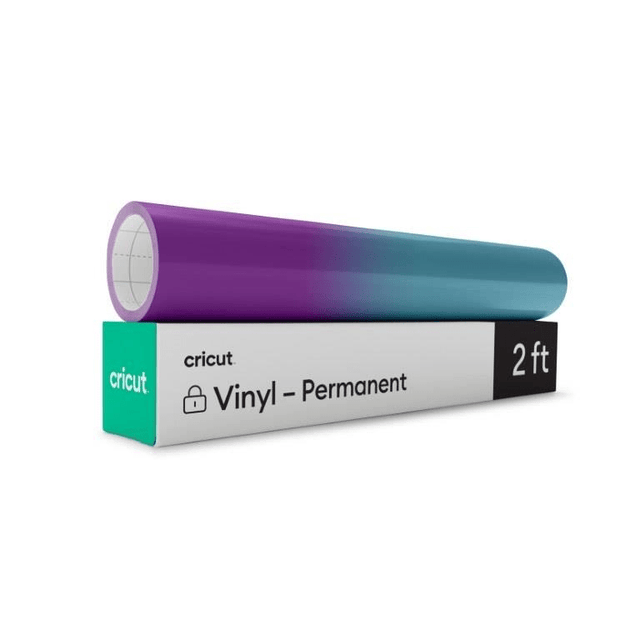 Cricut Permanent Colour Change Vinyl Heat-Activated 30.5x61cm 1-sheet Purple to Turquoise 2009591