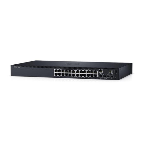 Dell EMC PowerSwitch N1524P 24-port Gigabit PoE+ L3 Managed Switch with 4-port 10 Gigabit SFP+ 210-AEVX