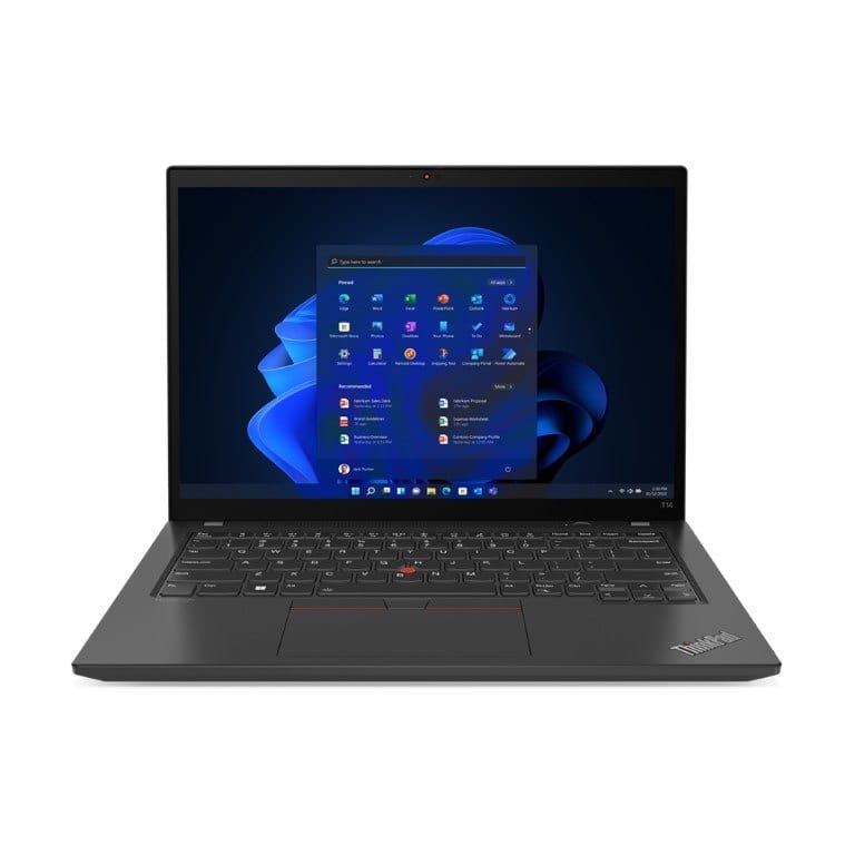 Lenovo ThinkPad T14 G3 14-inch WUXGA Laptop - Intel Core i5-1235U 512GB SSD 8GB RAM LTE Win 10 Pro 21AH0056ZA