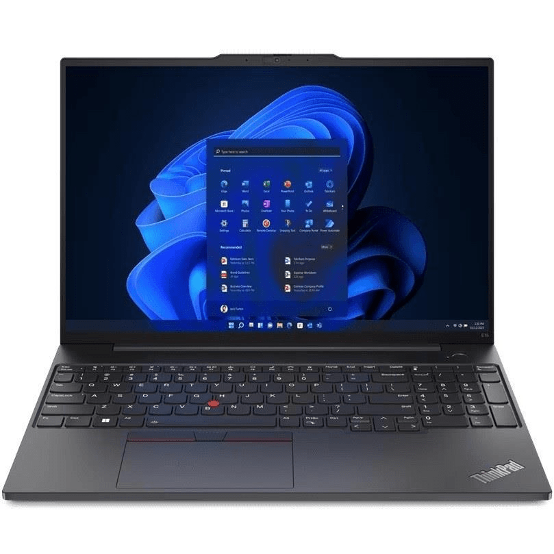 Lenovo ThinkPad E16 G1 16-inch WUXGA Laptop - Intel Core i5-1335U 512GB SSD 8GB RAM Win 11 Pro 21JN0028ZA