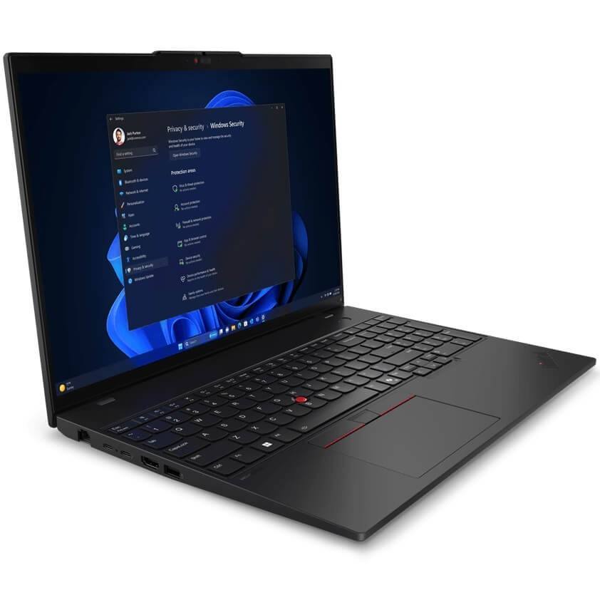 Lenovo ThinkPad L16 16-inch WUXGA Laptop - Intel Core Ultra 7 155U 1TB SSD 8GB RAM Win 11 Pro 21L3001BZA