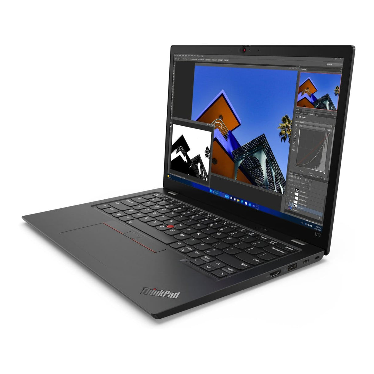 Lenovo ThinkPad L13 G5 13.3-inch WUXGA Laptop - Intel Core Ultra 7 155U 512GB SSD 16GB RAM LTE Win 11 Pro