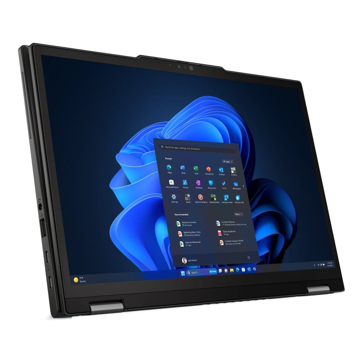 Lenovo ThinkPad X13 G5 13.3-inch WUXGA 2-in-1 Laptop - Intel Core Ultra 7 155U 512GB SSD 16GB RAM LTE Win 11 Pro 21LW0005ZA